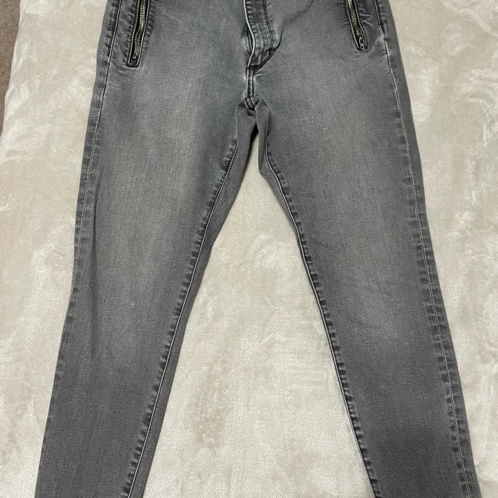 🍌BANANA REPUBLIC 🍌🩶PETITE🩶 Women's Gray Ankle Jeans